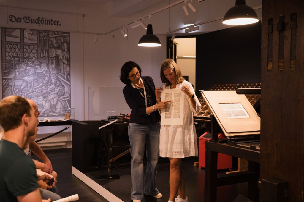 Museo de Gutenberg. Prensa.